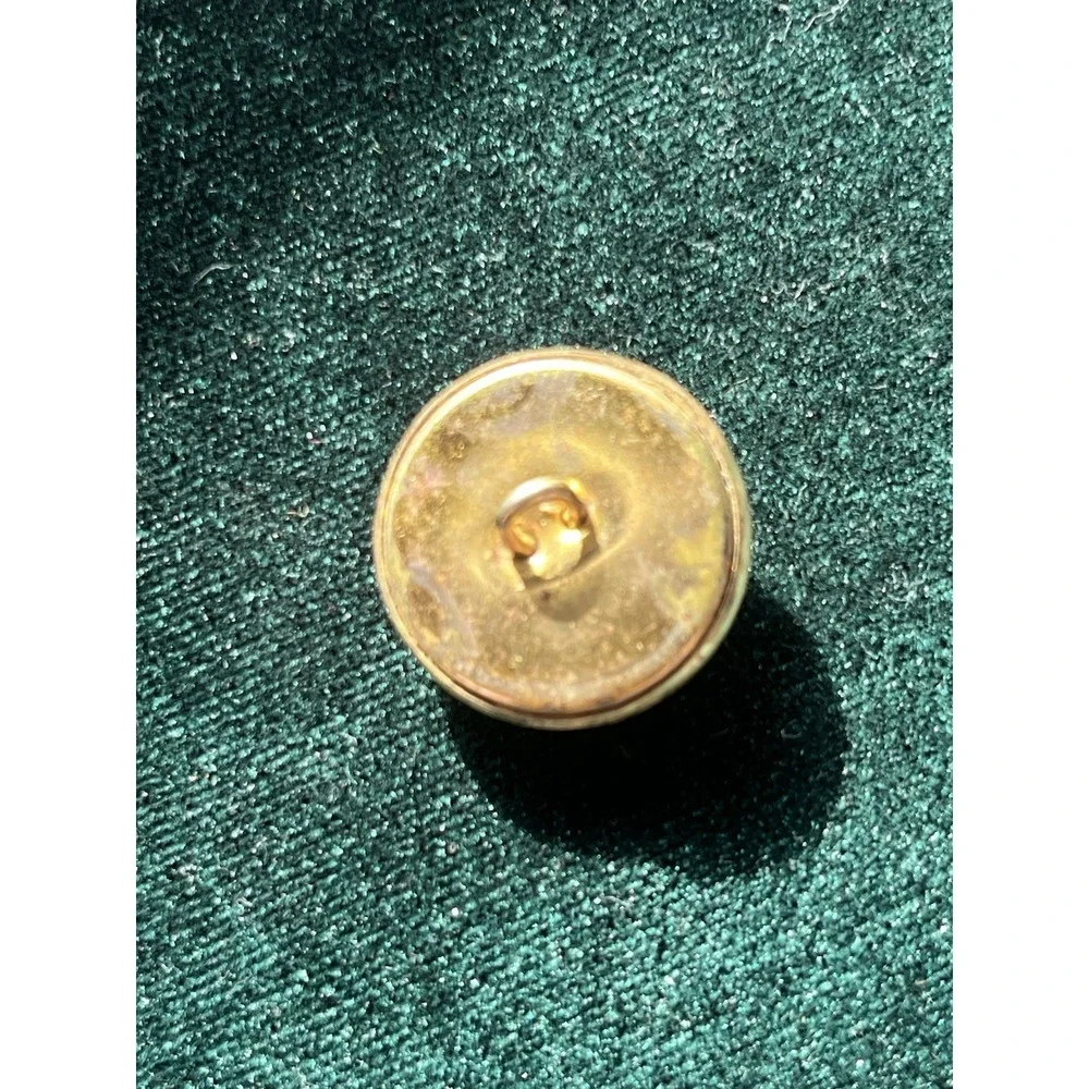 1930's Dutch Netherlands Officer's Gold‎ Button size about 11/16